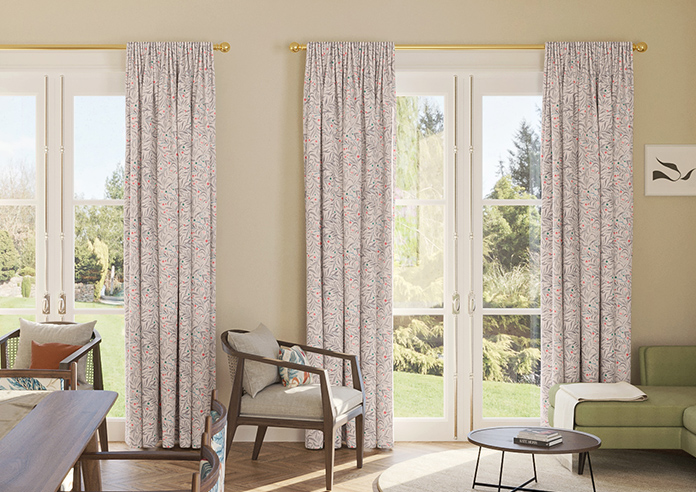 Malory, Charcoal - Made to Measure Curtains - Image 3